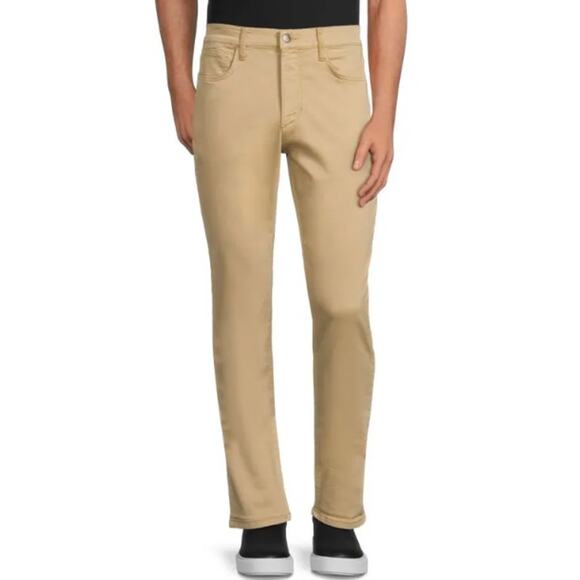 Joe's Jeans Kinetic Dean French Terry Slim Tapered Tan Slim Jean size 28 NEW Tag - Picture 1 of 13